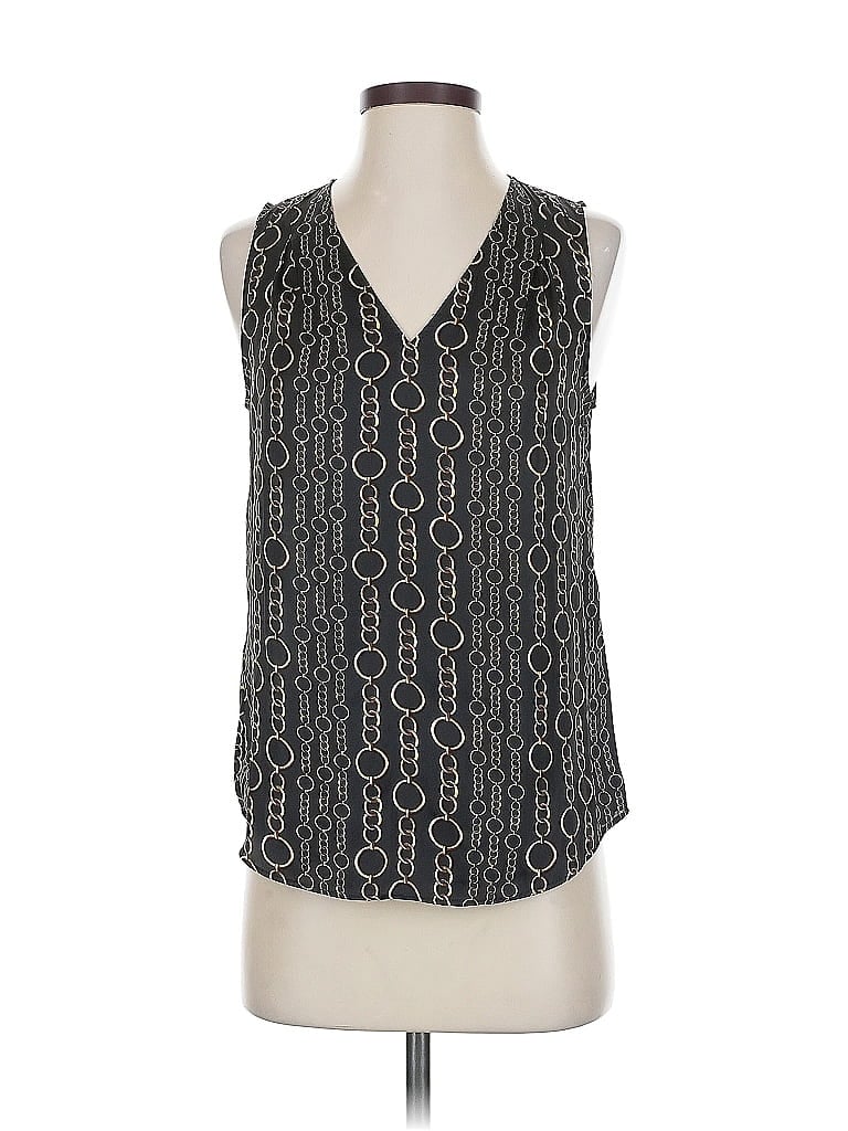 BANANA REPUBLIC Pre-owned Sleeveless Blouse In Black