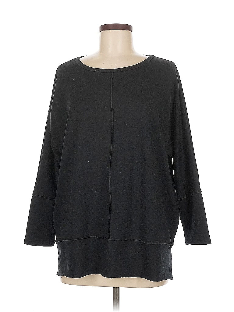 Pre-owned Spanx Pullover Sweater In Black