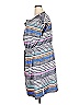 T by Talbots 100% Cotton Stripes Blue Casual Dress Size 3X - photo 4