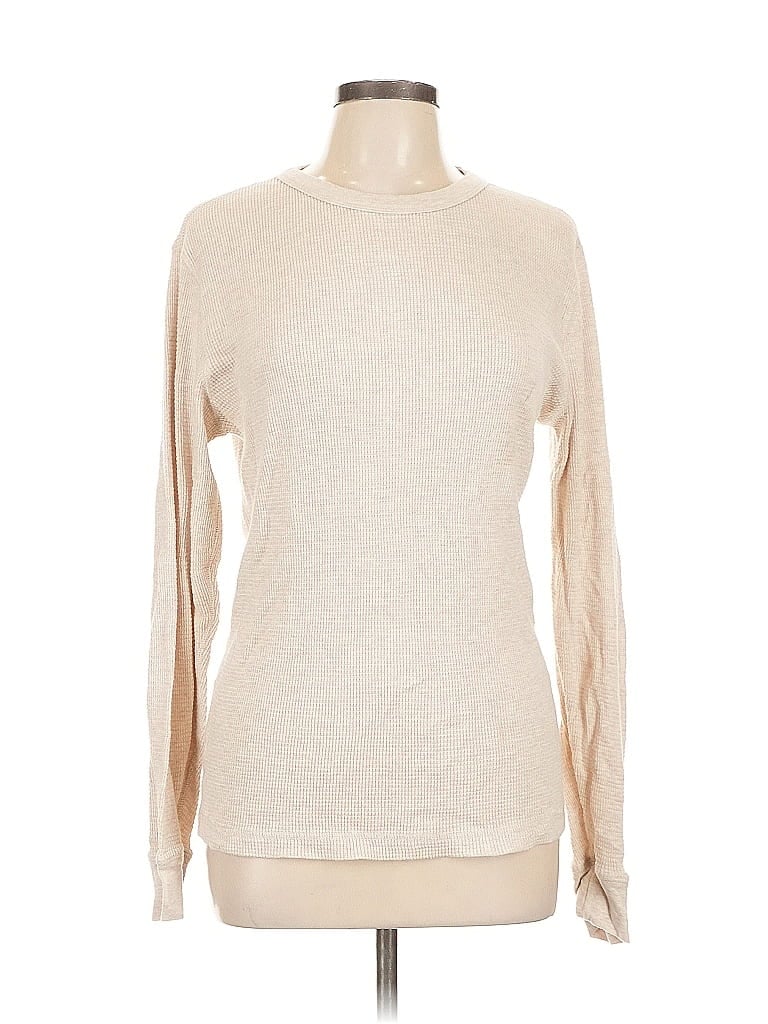 TRUE GRIT Pre-owned Long Sleeve Turtleneck In White