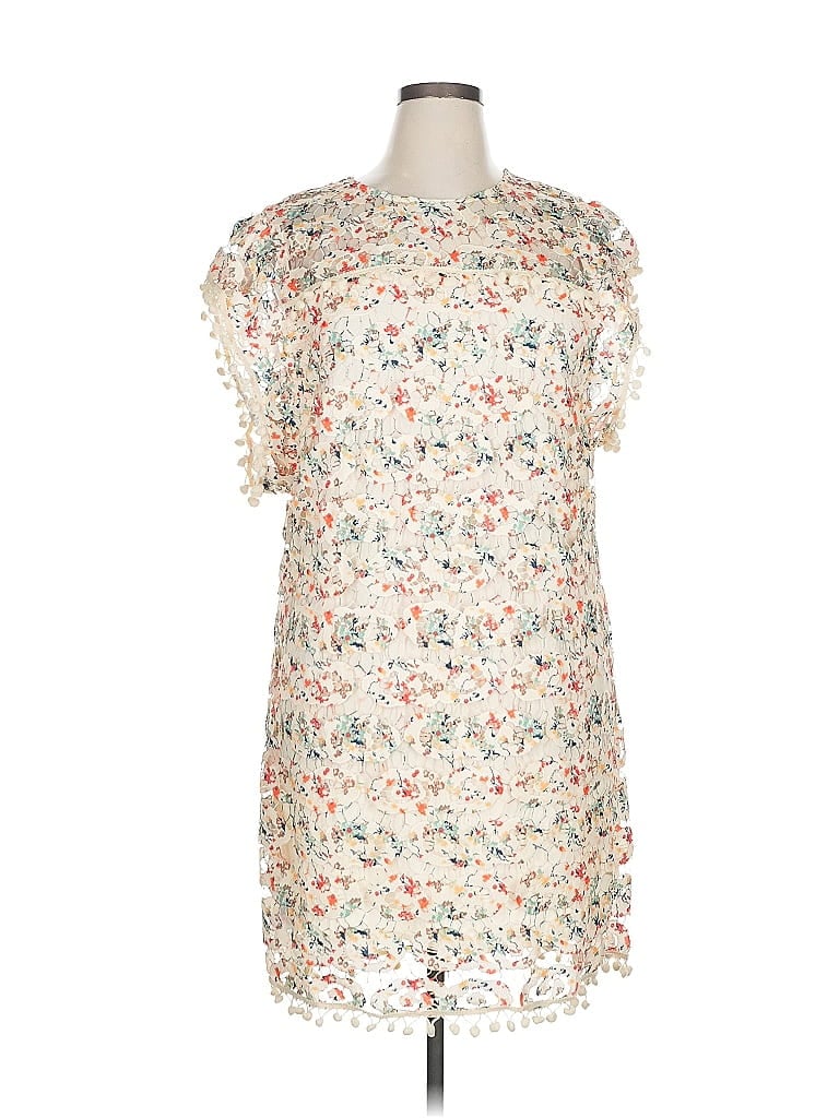 Pre-owned Tularosa Casual Dress In Brown