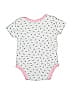 Rene Rofe Print White Short Sleeve Onesie Size 3-6 mo - photo 2