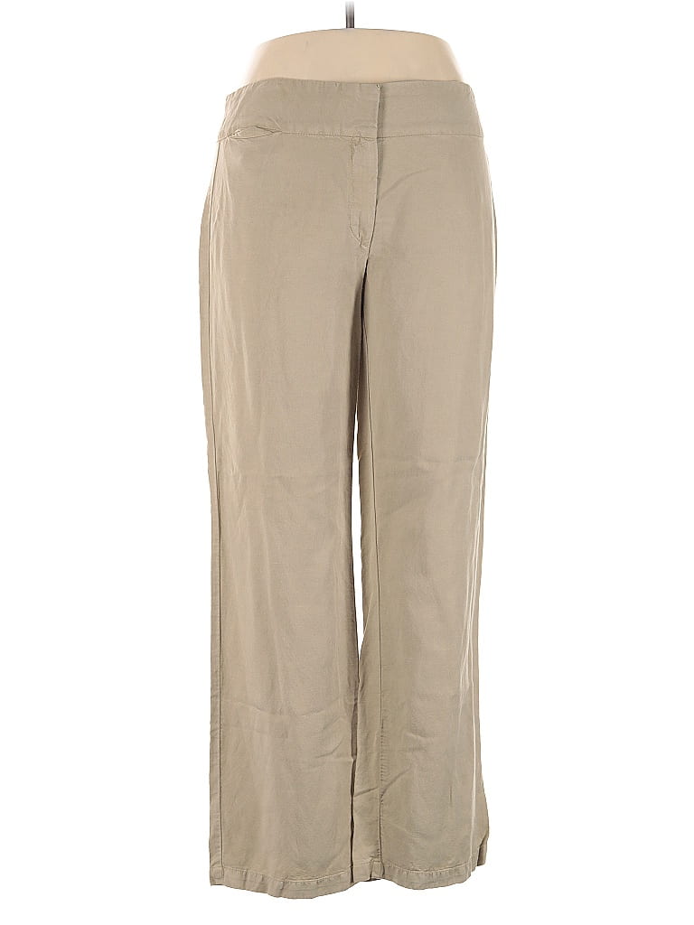 Pre-owned Eileen Fisher Casual Pants In Brown