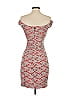 Black Halo Hearts Red Tan Cocktail Dress Size 0 - photo 2