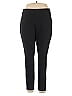 Larry Levine Solid Black Active Pants Size XL - photo 1