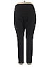Larry Levine Solid Black Active Pants Size XL - photo 2