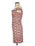 Black Halo Hearts Red Tan Cocktail Dress Size 0 - photo 4