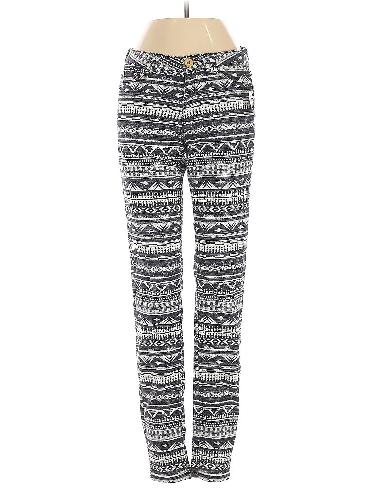 Pre-owned H&m Casual Pants In Gray