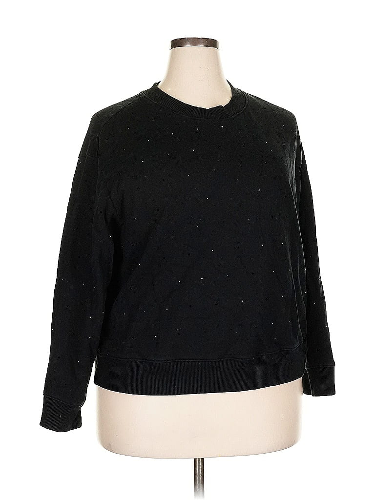 Pre-owned A New Day Pullover Sweater In Black