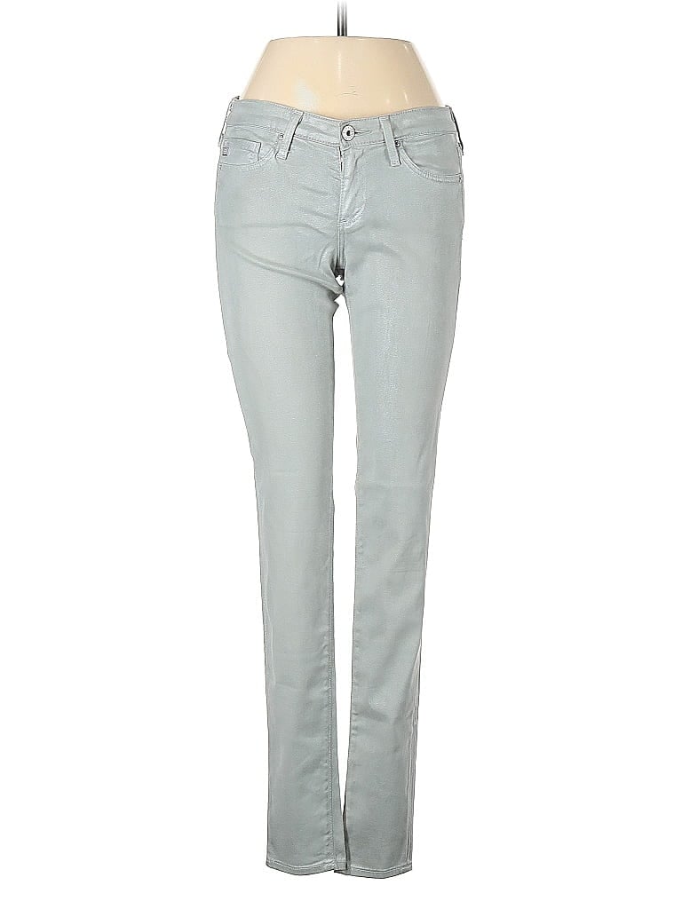 Pre-owned Adriano Goldschmied Jeans In Green