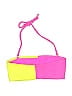 PilyQ Color Block Pink Swimsuit Top Size M - photo 2