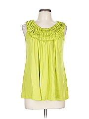 August Silk Sleeveless Blouse
