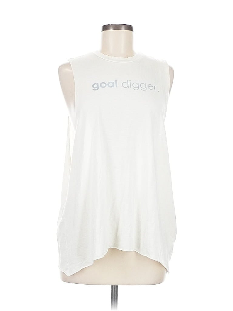 GOOD HYOUMAN Pre-owned Sleeveless T-shirt In White