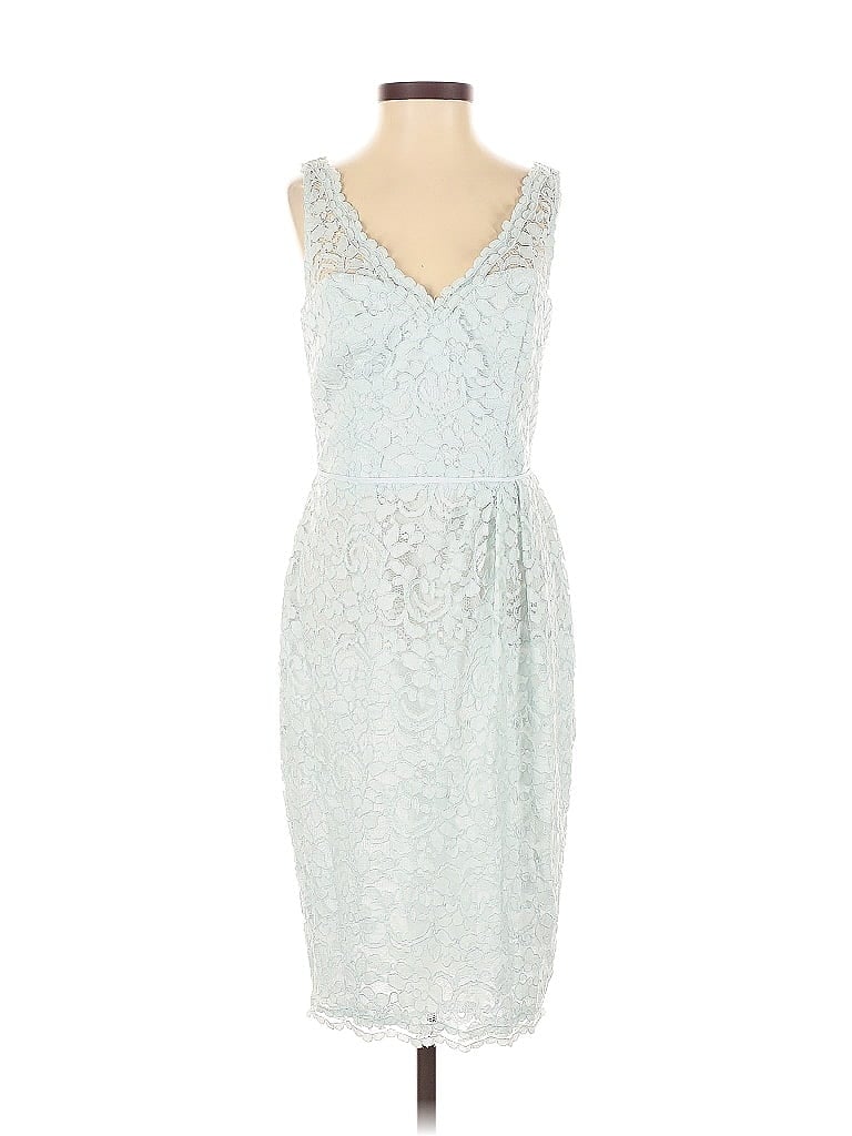 Pre-owned David's Bridal Cocktail Dress In Blue