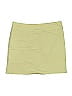 IZOD Solid Tan Green Casual Skirt Size 10 - photo 1