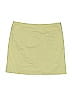 IZOD Solid Tan Green Casual Skirt Size 10 - photo 2