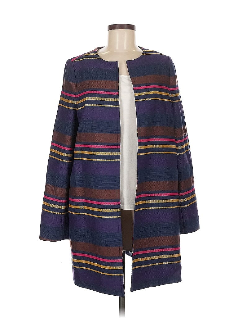 Pre-owned The Limited Coat In Blue