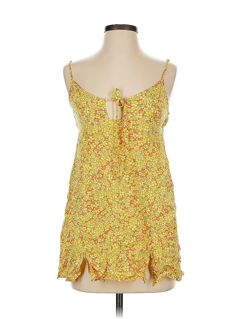 Pre-owned Wild Fable Casual Dress In Yellow