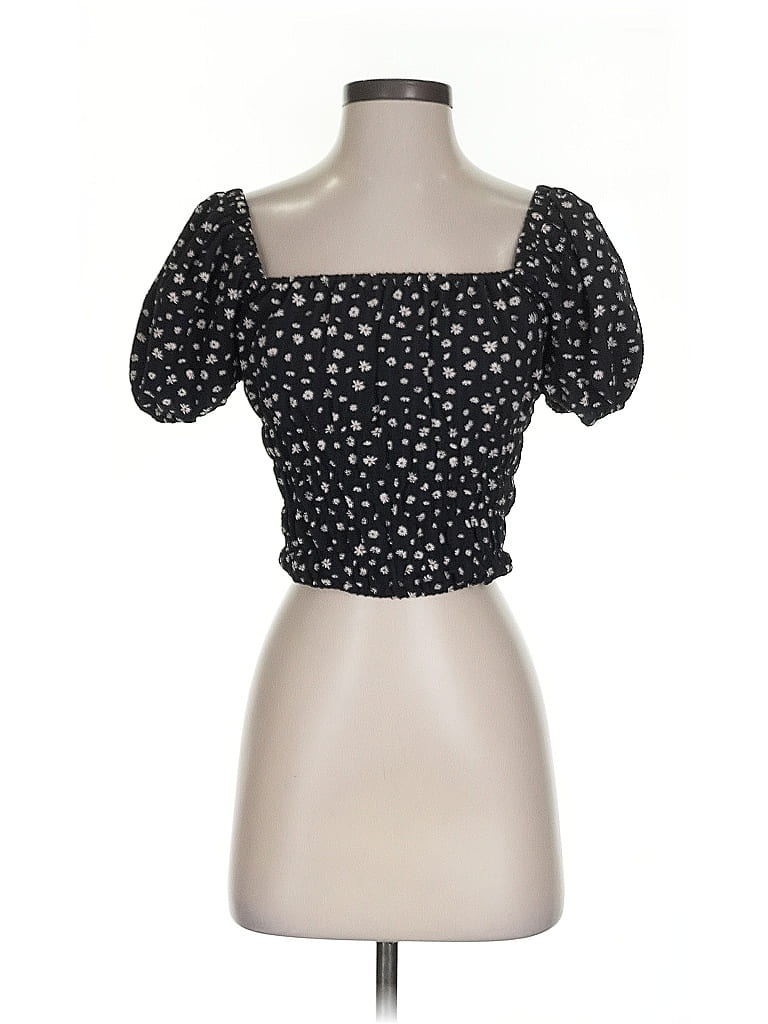 Pre-owned Elodie Tube Top Black Sweetheart Neckline Tops