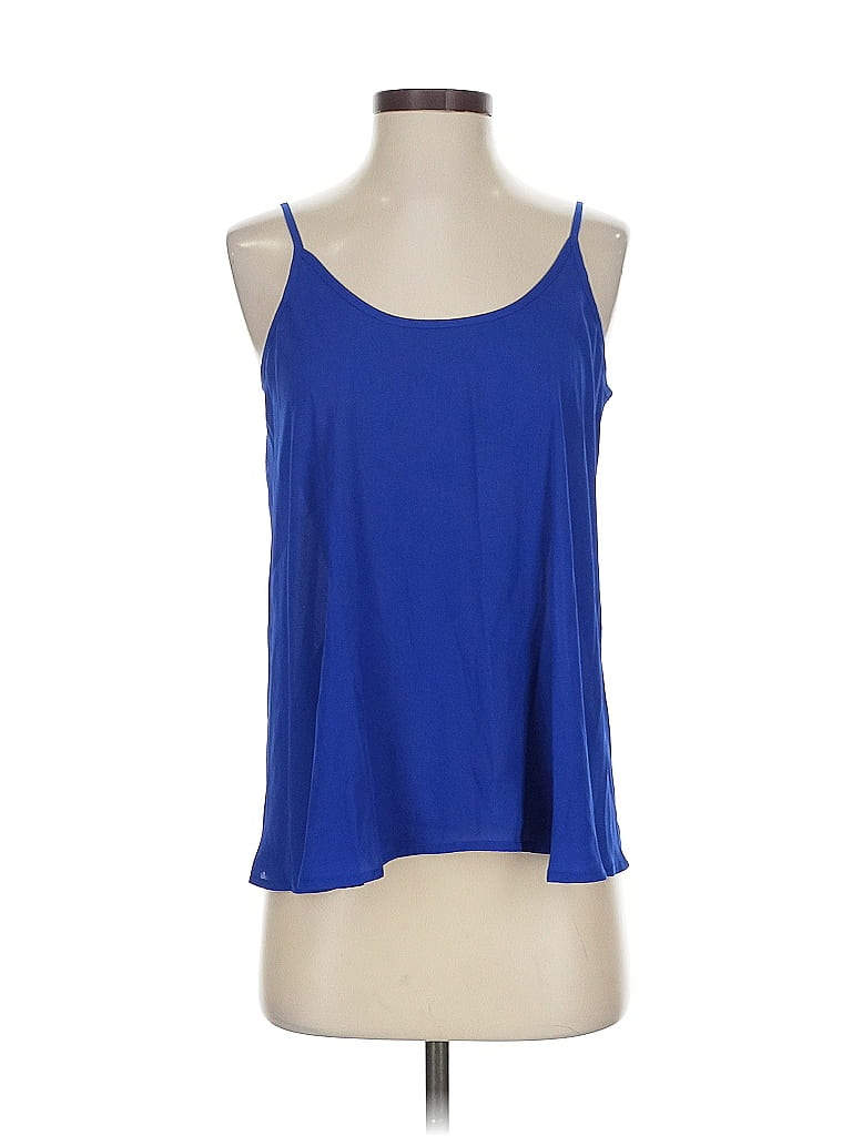Pre-owned Apt. 9 Sleeveless Top Blue Halter Neckline Tops
