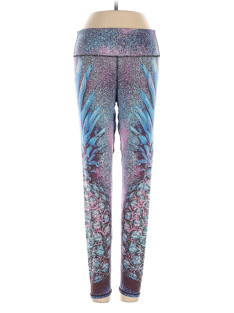 Pre-owned Unbranded Yoga Pants In Blue