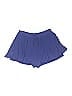 GiGio 100% Rayon Solid Blue Shorts Size M - photo 1