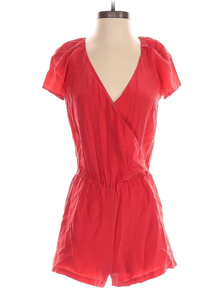 Pre-owned Rory Beca Romper In Red