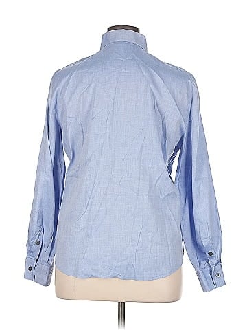 Linda Allard Ellen Tracy Long Sleeve Button-Down Shirt (view 2)