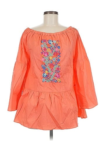DG^2 by Diane Gilman 3/4 Sleeve Blouse (view 1)