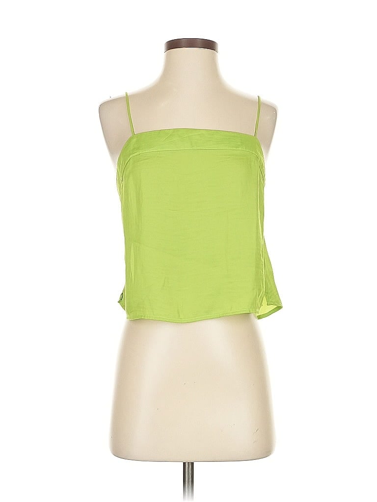 Pre-owned Urban Outfitters Tube Top Green Strapless Neckline Tops