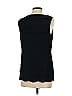 Tory Burch 100% Triacetate Black Sleeveless Blouse Size 4 - photo 1