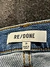 RE/DONE Hearts Blue Jeans Size 26 waist - photo 3