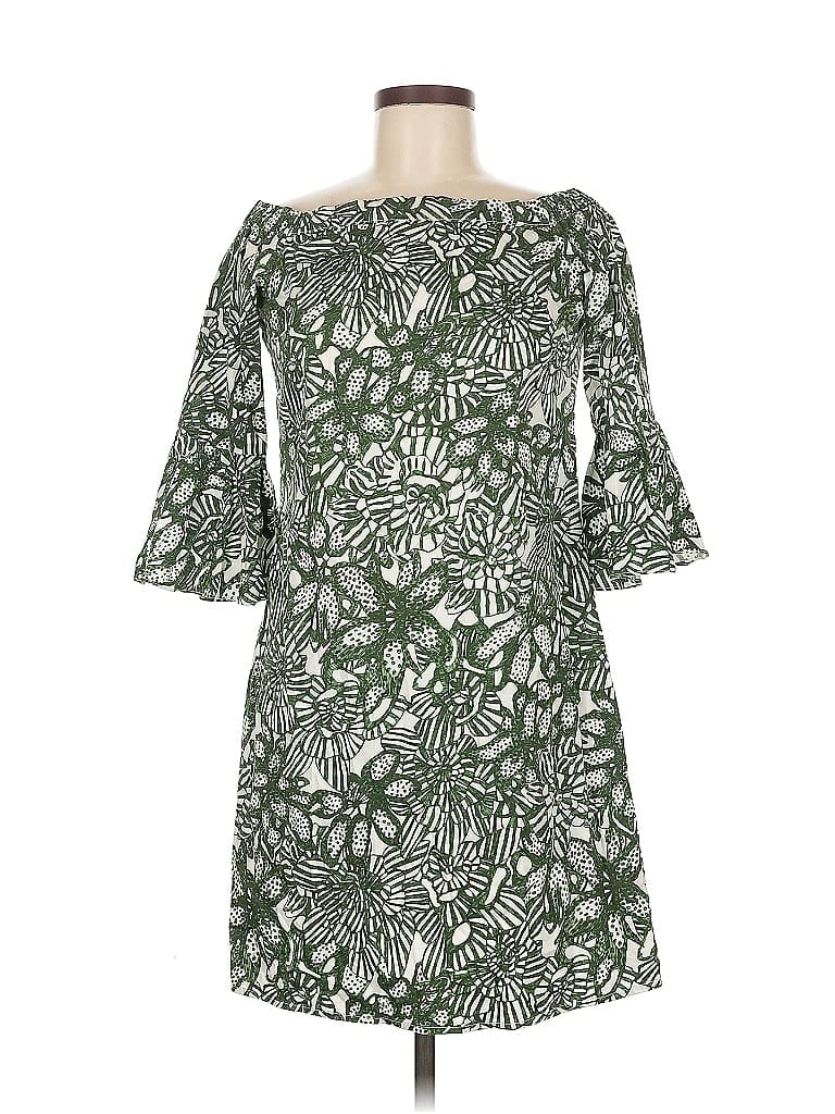 Pre-owned H&m Casual Dress In Green