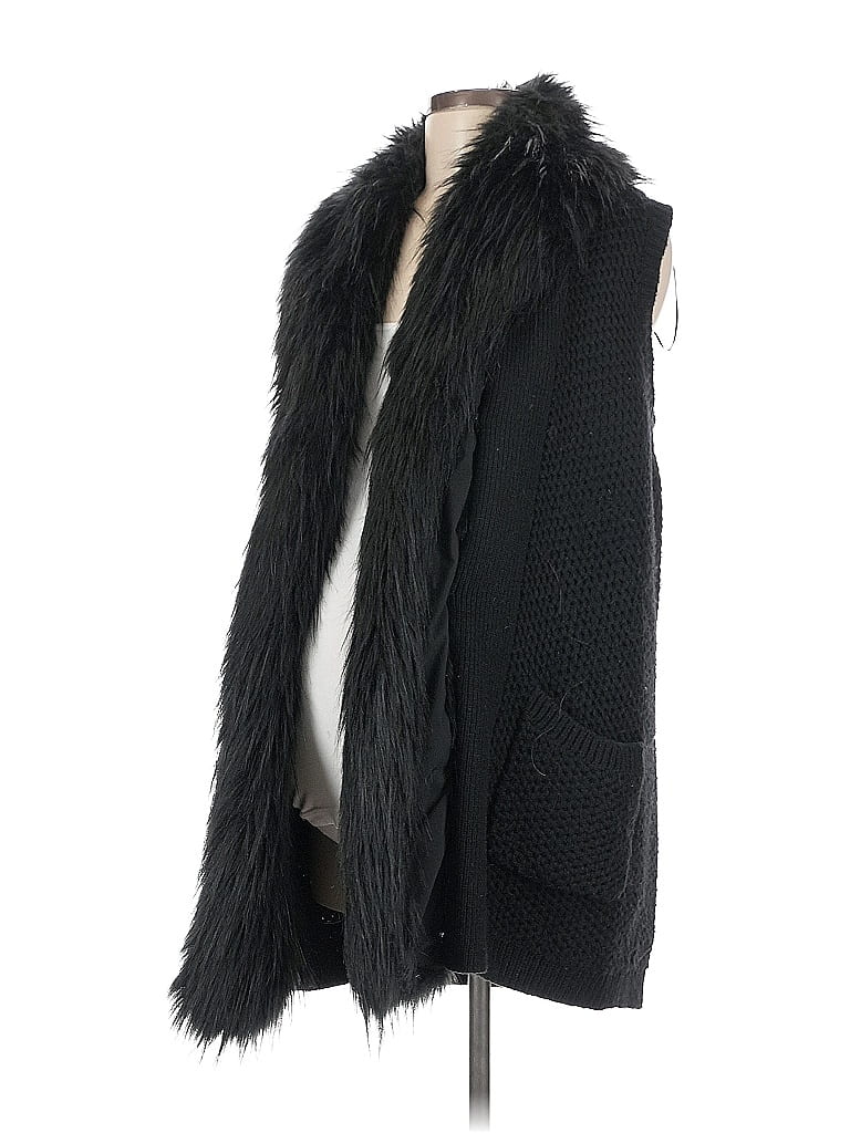 Pre-owned A Pea In The Pod Cardigan Sweater In Black