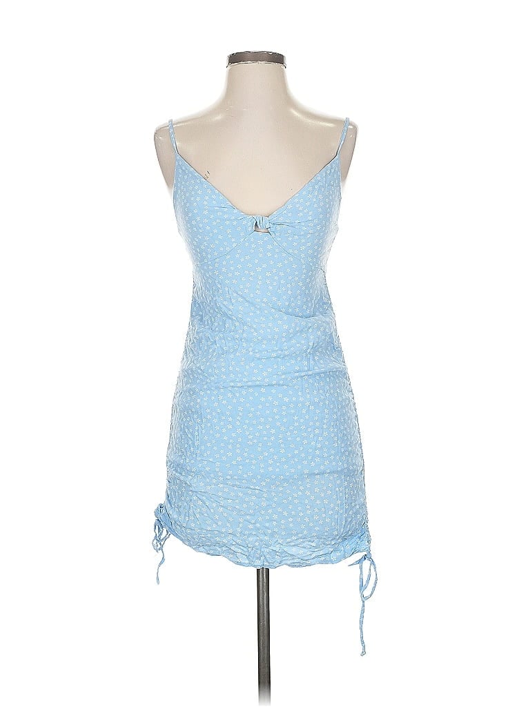 Pre-owned La Hearts Casual Dress In Blue