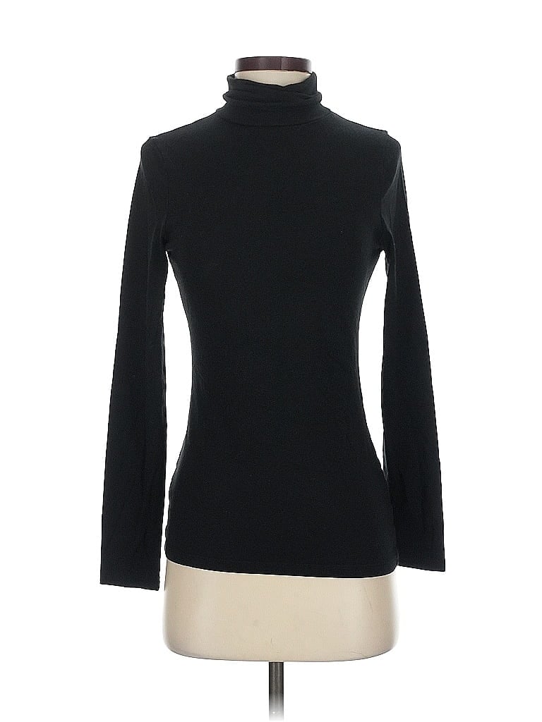 Pre-owned Merona Turtleneck Sweater In Black