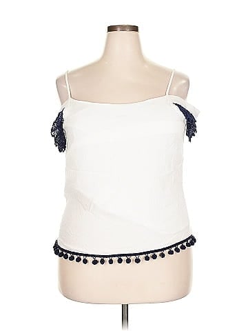Alice Blue Sleeveless Blouse (view 1)