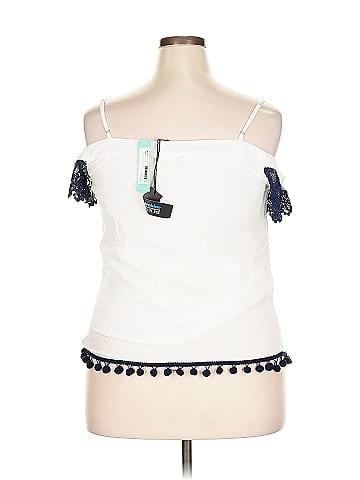 Alice Blue Sleeveless Blouse (view 2)