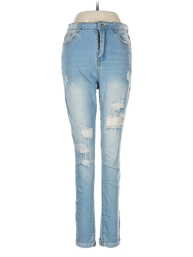 Pre-owned Shein Jeans In Blue