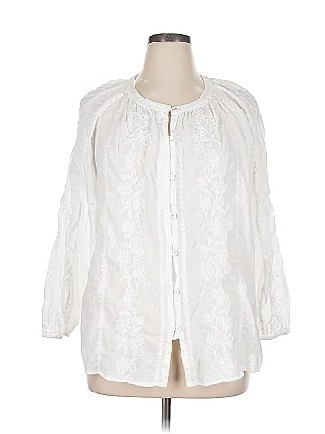 J.Jill 3/4 Sleeve Blouse (view 1)