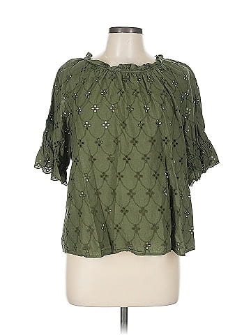 Ann Taylor LOFT Short Sleeve Blouse (view 1)