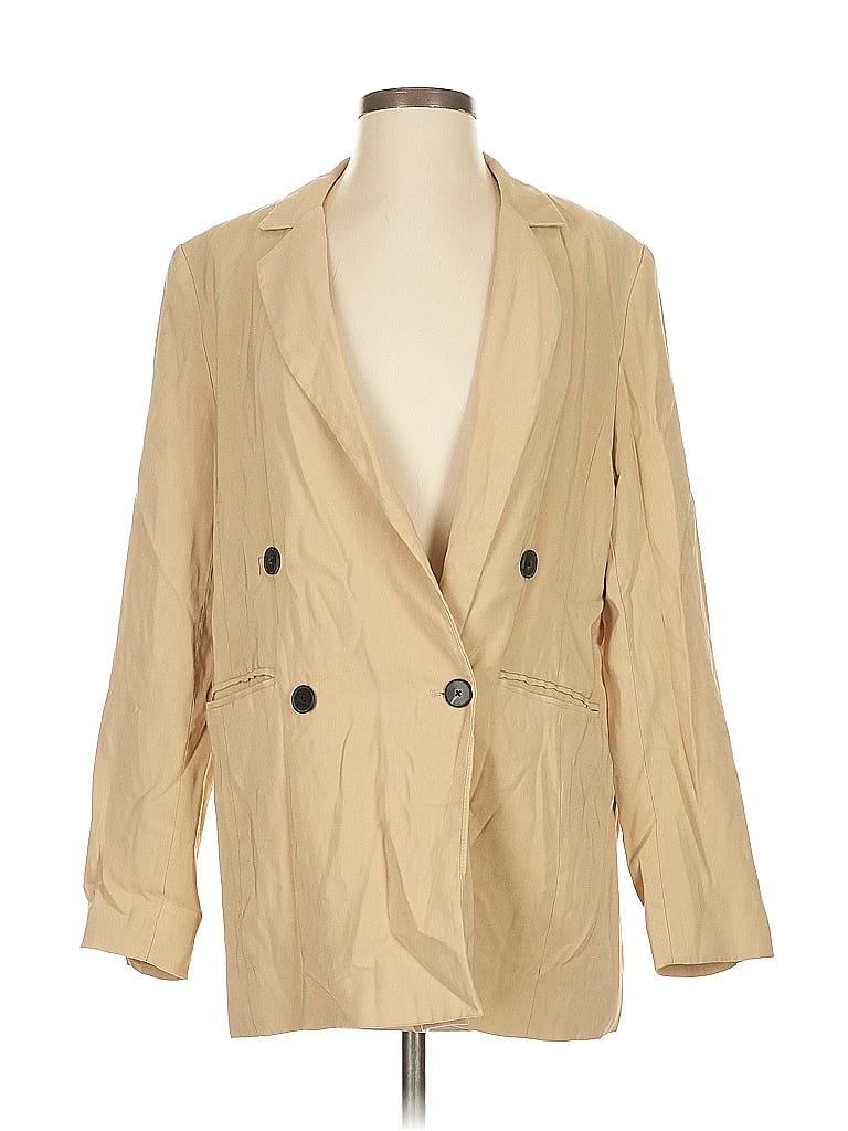 MNG Pre-owned Blazer Jacket In Brown