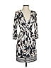 BCBGMAXAZRIA Print Gray Casual Dress Size S (petite) - photo 1