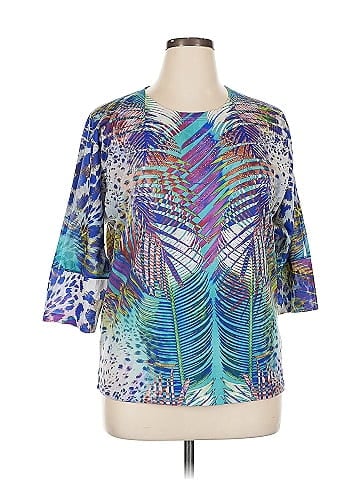 New Directions 3/4 Sleeve Blouse (view 1)