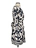 BCBGMAXAZRIA Print Gray Casual Dress Size S (petite) - photo 4