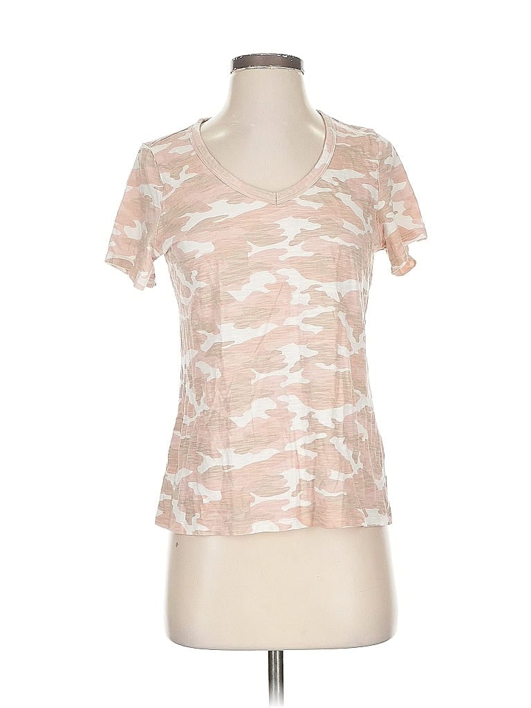 Pre-owned Banana Republic Factory Store Short Sleeve T-shirt In Pink
