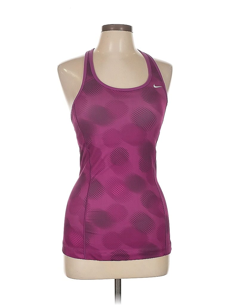 NIKE Pre-owned Active Tank Top In Purple