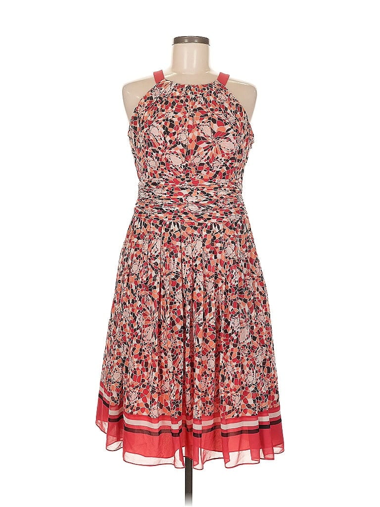 Pre-owned Evan Picone Cocktail Dress In Red