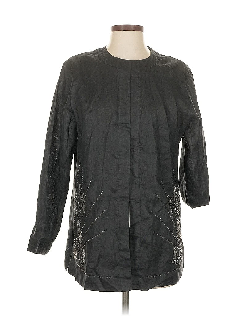 Pre-owned Collection Raincoat In Black