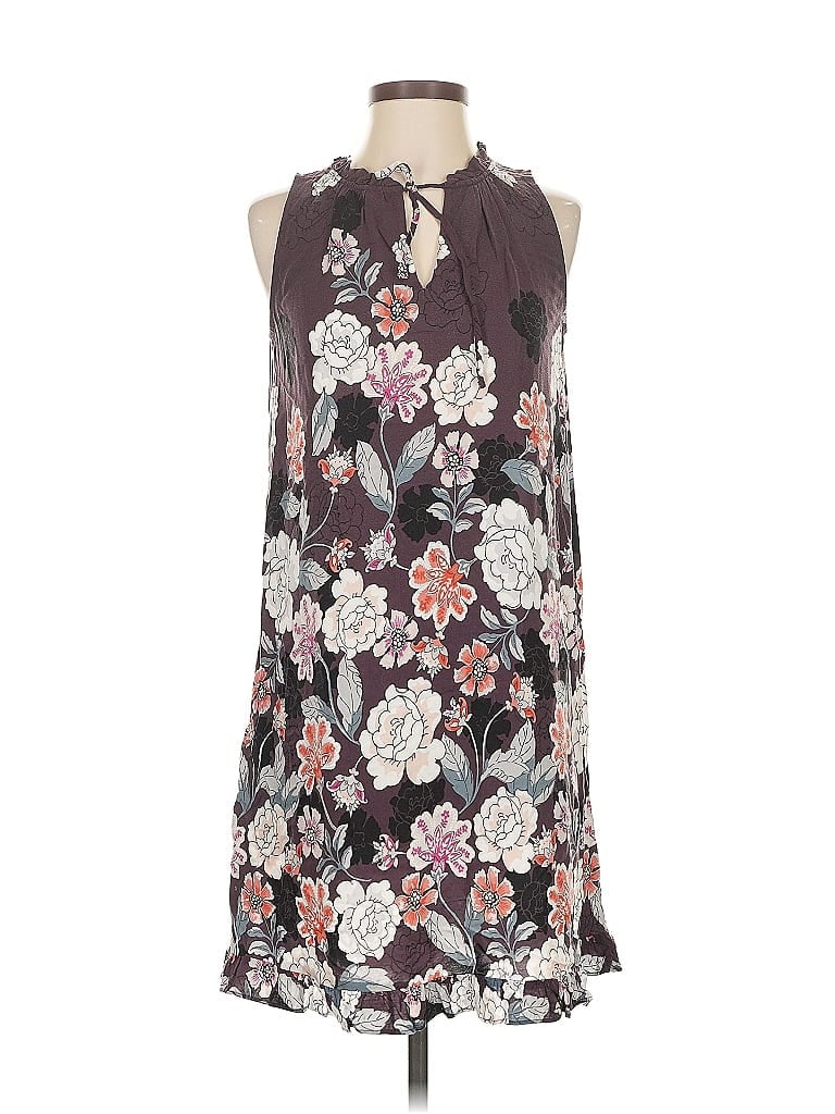 Pre-owned Ann Taylor Loft Outlet Casual Dress In Purple